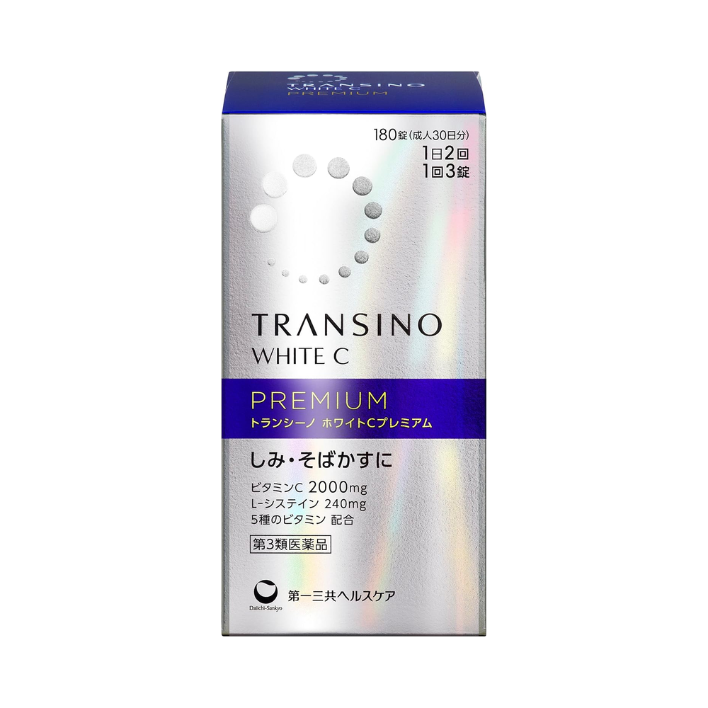 트란시노 화이트C 프리미엄 180정 일본직구 정품 가격 효능