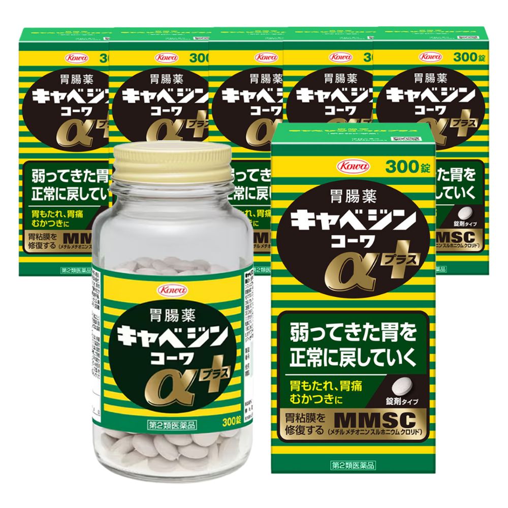 카베진 코와 알파 플러스 300정, 6개 세트 일본직구 정품 가격 효능